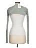 Cotton Candy LA Silver Ivory Long Sleeve Top Size M - photo 2
