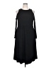 ELOQUII Solid Black Casual Dress Size 18 Plus - photo 1