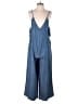 Lulus 100% Lyocell Solid Blue Jumpsuit Size S - photo 1
