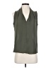 Renee C. Green Sleeveless Blouse Size S - photo 1