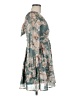 Altar'd State 100% Polyester Floral Teal Cocktail Dress Size M - photo 4