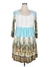 Reborn Paisley Teal Casual Dress Size 2XL - photo 1