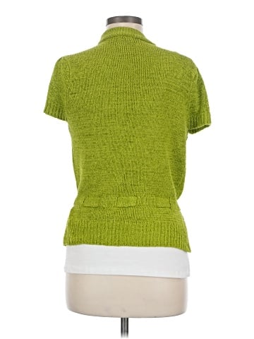 August Silk Cardigan (view 2)