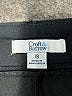 Croft & Barrow Solid Black Skort Size 18 - photo 3