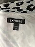 Express 100% Polyester Animal Print Gray Casual Dress Size M - photo 7