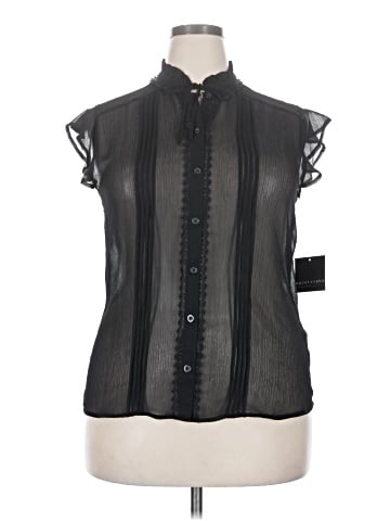 Apostrophe Sleeveless Blouse (view 1)