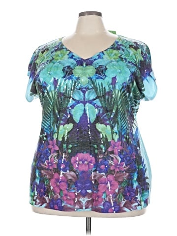 Lane Bryant Short Sleeve Blouse (view 1)