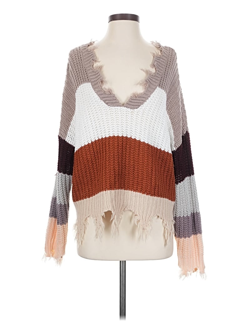Pre-owned Miracle Pullover Sweater In Brown