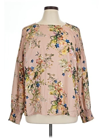 Worthington Long Sleeve Blouse (view 1)