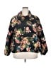 New Look 100% Polyester Tropical Black Jacket Size 2X - photo 1