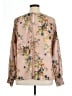 Worthington 100% Polyester Floral Pink Long Sleeve Blouse Size 1X - photo 2