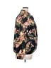 New Look 100% Polyester Tropical Black Jacket Size 2X - photo 4