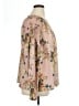 Worthington 100% Polyester Floral Pink Long Sleeve Blouse Size 1X - photo 4