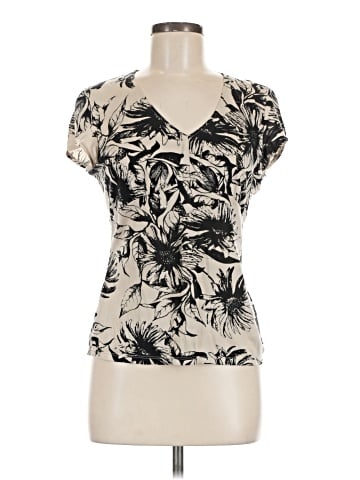 Ann Taylor Short Sleeve Blouse (view 1)