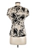 Ann Taylor Ivory Short Sleeve Blouse Size M - photo 2