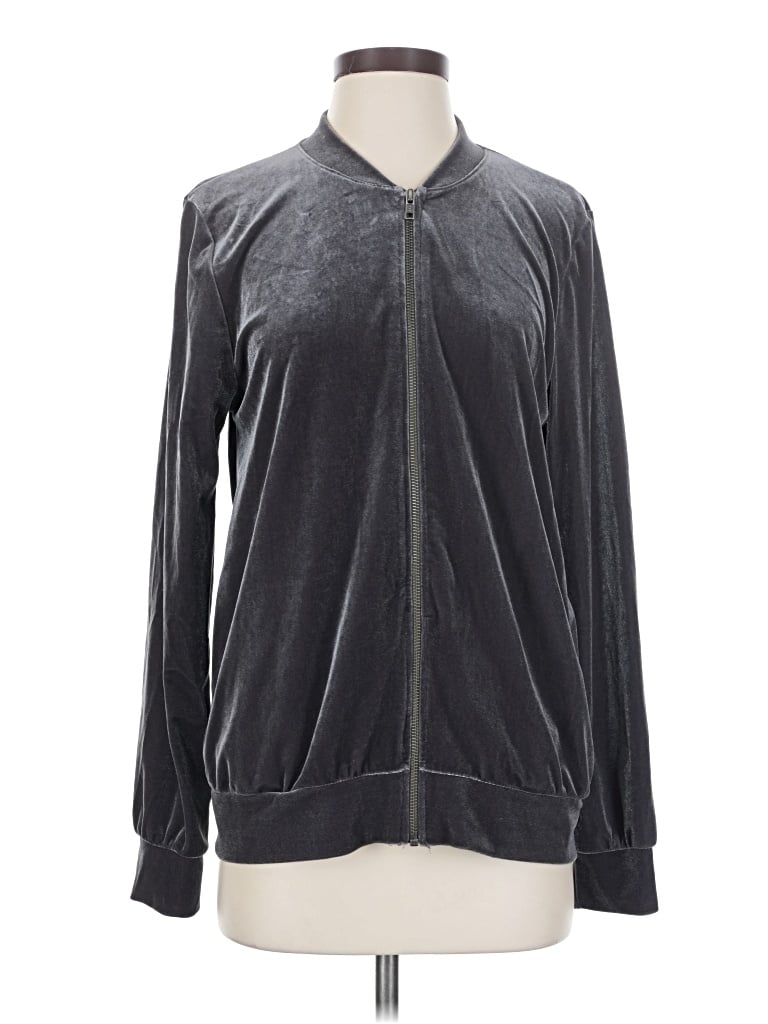 Pre-owned Bp. Track Jacket In Gray