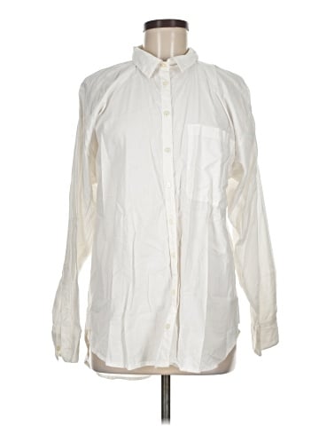 Ann Taylor LOFT Long Sleeve Button-Down Shirt (view 1)