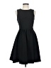 Zara Basic Solid Black Cocktail Dress Size XS - photo 1