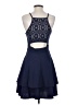 Mi ami Blue Cocktail Dress Size S - photo 2