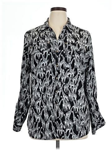 Charter Club Long Sleeve Button-Down Shirt (view 1)