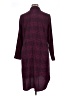 Evri 100% Polyester Plaid Burgundy Casual Dress Size 0X - photo 2