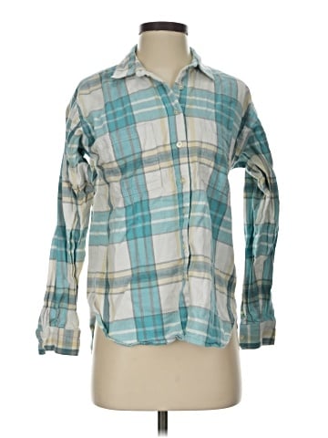 Ann Taylor LOFT Long Sleeve Polo (view 1)