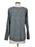 Karen Scott 100% Cotton Tweed Gray Pullover Sweater Size S - photo 2