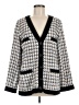 Ann Taylor Houndstooth Ivory Blazer Size 8 - photo 1