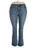 Talbots 100% Polyester Blue Jeans Size 18 - photo 1
