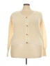 Cupshe 100% Polyester Yellow Cardigan Size 4X (estimated) - photo 1