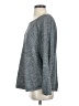 Karen Scott 100% Cotton Tweed Gray Pullover Sweater Size S - photo 5
