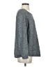 Karen Scott 100% Cotton Tweed Gray Pullover Sweater Size S - photo 4