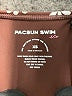 PacSun Floral Brown Swimsuit Bottoms Size XS - photo 3