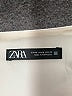 Zara 100% Polyester Solid Ivory Casual Skirt Size M - photo 4