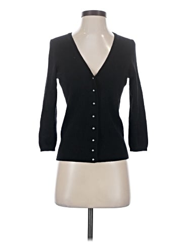 Aqua Cashmere Cardigan (view 1)