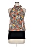 Forever 21 100% Polyester Orange Sleeveless Blouse Size M - photo 1