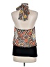 Forever 21 100% Polyester Orange Sleeveless Blouse Size M - photo 2