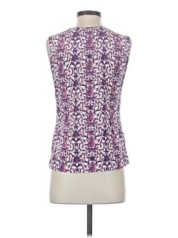 Tory Burch Sleeveless Silk Top (view 2)