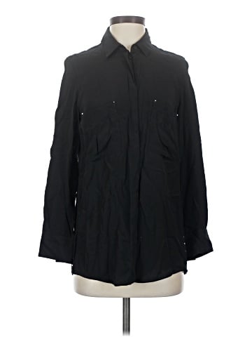 IRO Long Sleeve Button-Down Shirt (view 1)