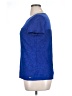 Calvin Klein Blue Short Sleeve Top Size XL - photo 5
