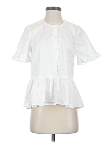 Madewell Studio Ruffle-Hem Top (view 1)