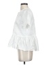 Madewell 100% Cotton White Studio Ruffle-Hem Top Size S - photo 5
