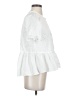 Madewell 100% Cotton White Studio Ruffle-Hem Top Size S - photo 4