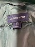 Lands' End 100% Nylon Green Vest Size XS - photo 6