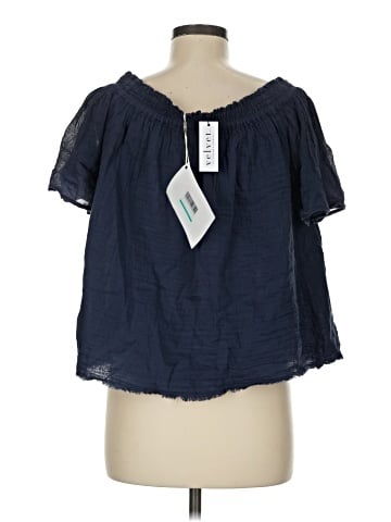 Velvet by Graham & Spencer Short Sleeve Blouse (view 2)