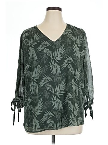 Papermoon 3/4 Sleeve Blouse (view 1)