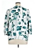 Alfani 100% Polyester Teal 3/4 Sleeve Blouse Size XL - photo 2