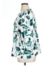 Alfani 100% Polyester Teal 3/4 Sleeve Blouse Size XL - photo 5