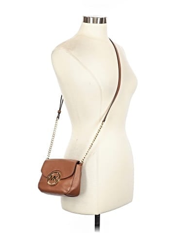MICHAEL Michael Kors Leather Crossbody Bag (view 2)