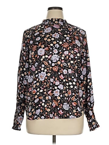 Ann Taylor Long Sleeve Blouse (view 1)
